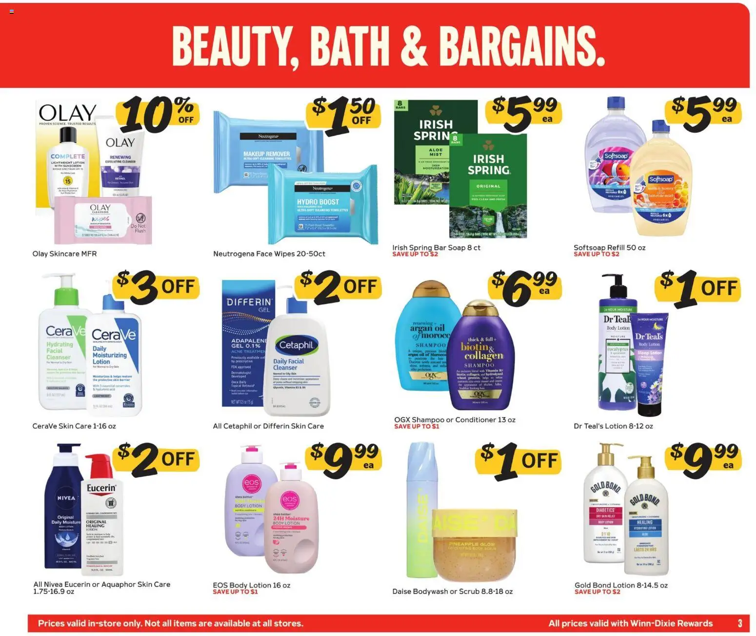 Winn Dixie In-Store Flyer - valid from 10/28/2026 | Page: 3