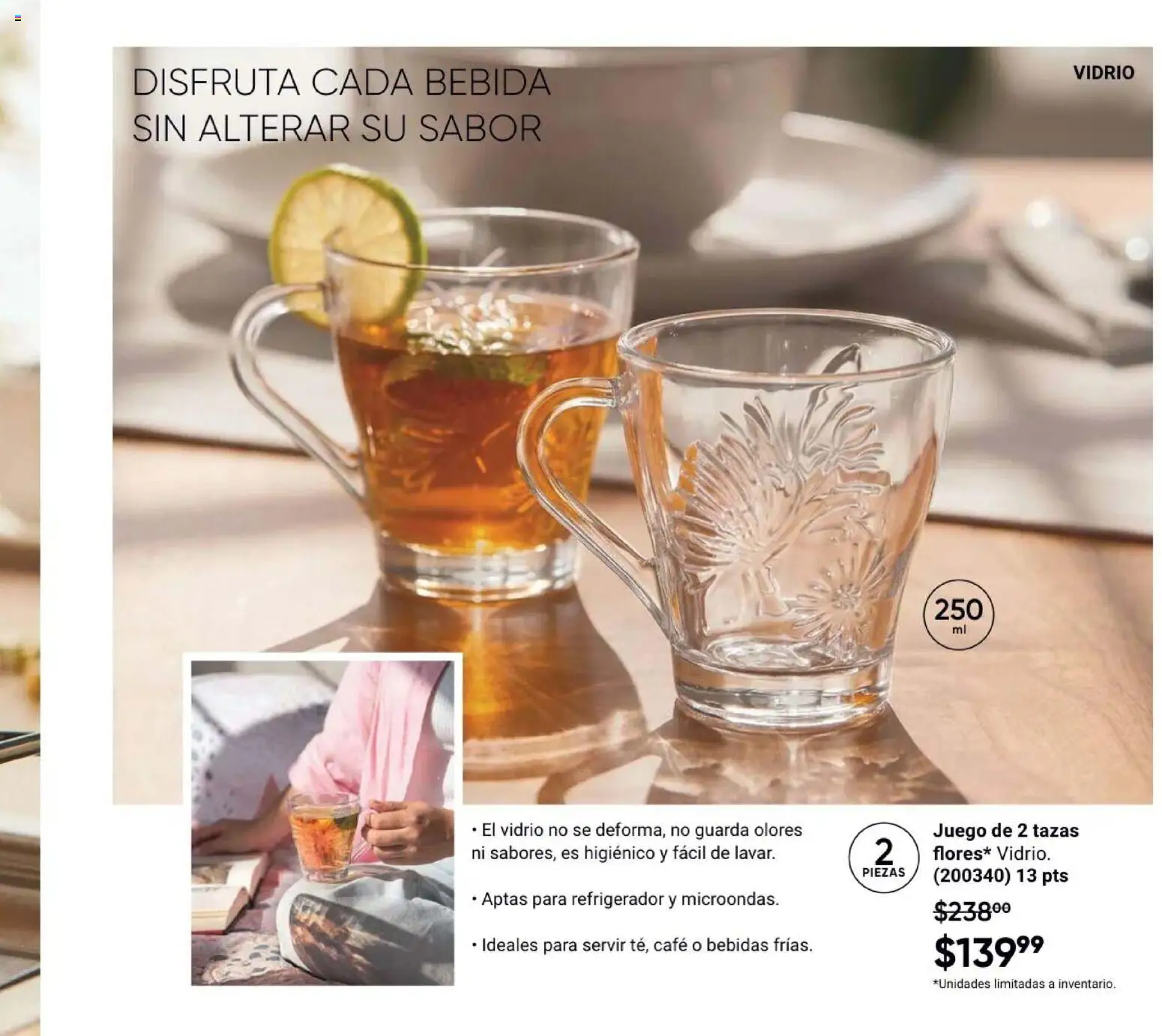 Nuevas ofertas de AVON válidas en toda la República Mexicana desde el 31/07/2026. ¡Encuentra las mejores ofertas en AVON Casa & Estilo 12 2026! | Página: 65 | Productos: Refrigerador, Café, Juego