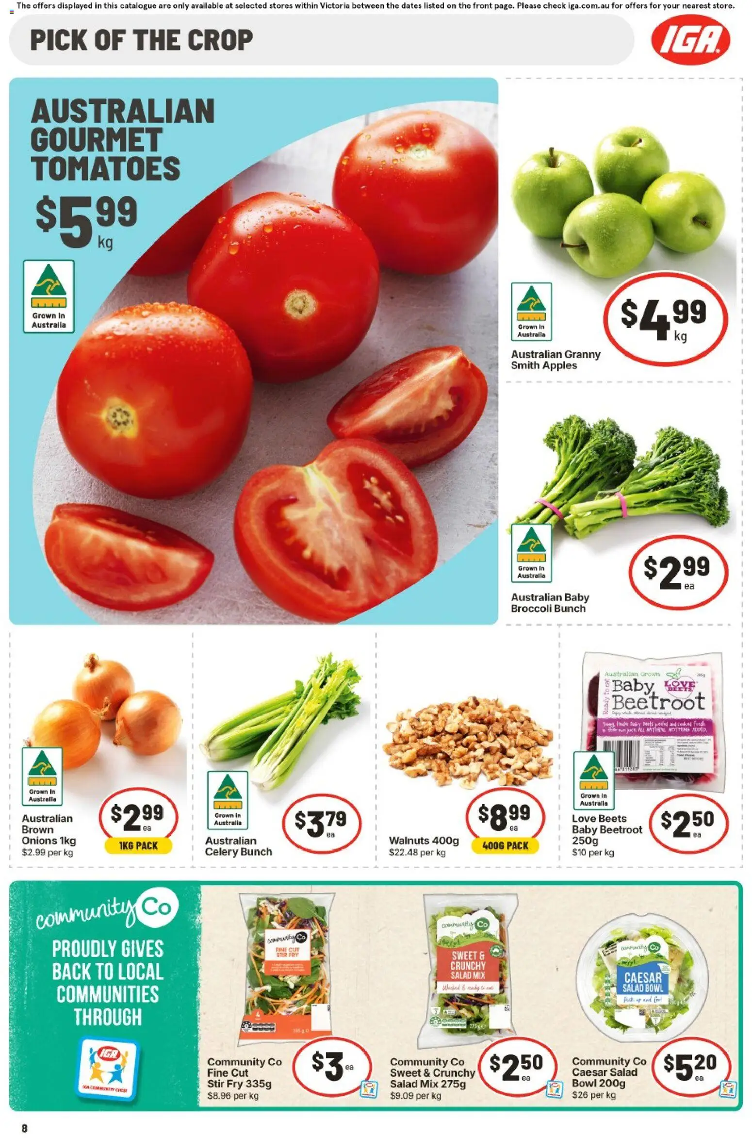 Ritchies catalogue - valid from 27.05.2026 | Page: 9 | Products: Apples, Tomatoes, Salad, Onions