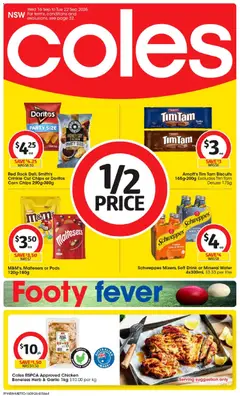 Preview of Coles catalogue - valid from 16/09/2026