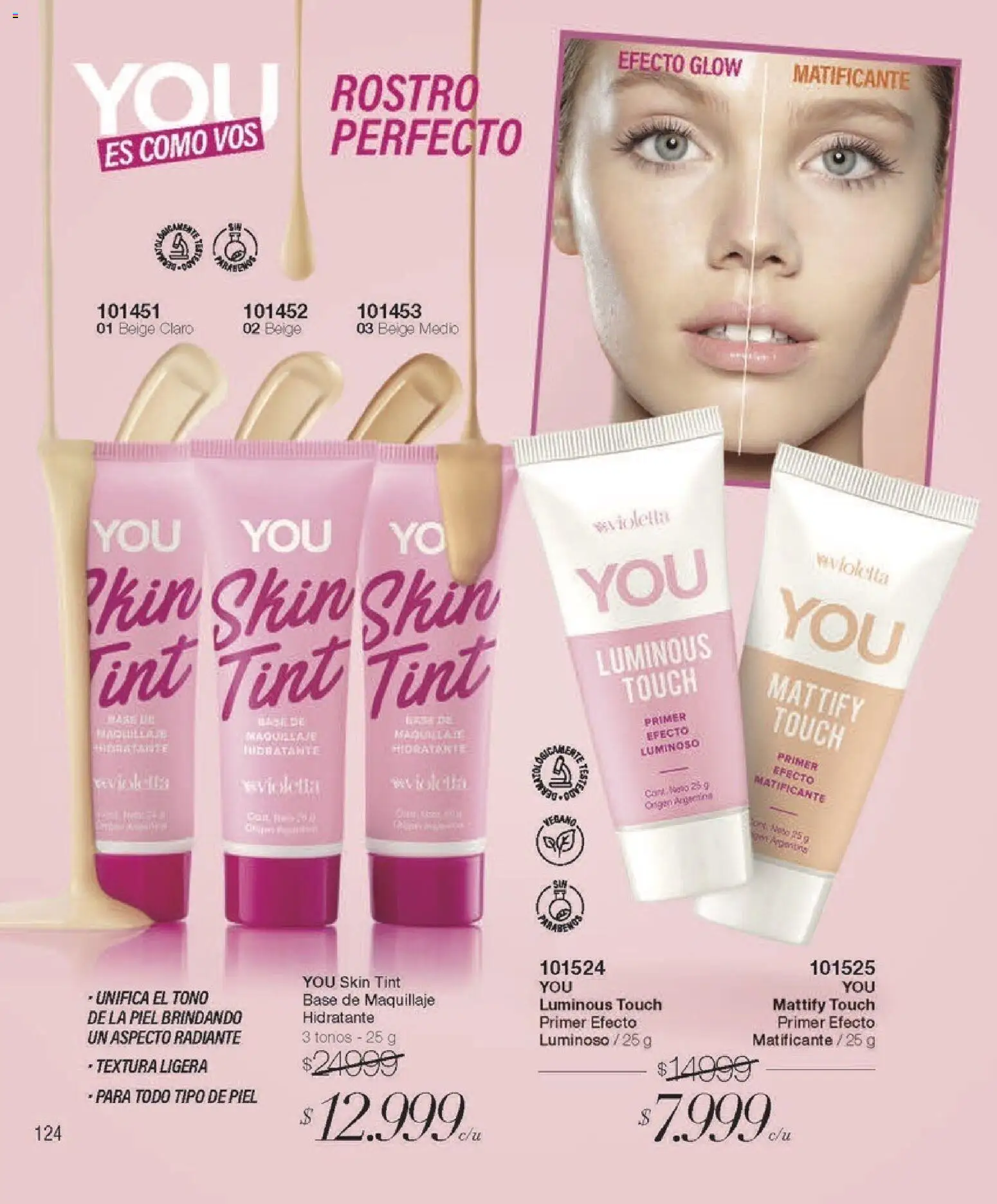Violetta - Violetta Cosméticos │ válido desde el 18/03/2026 | Página: 124 | Productos: Base de maquillaje, Maquillaje, Radiante