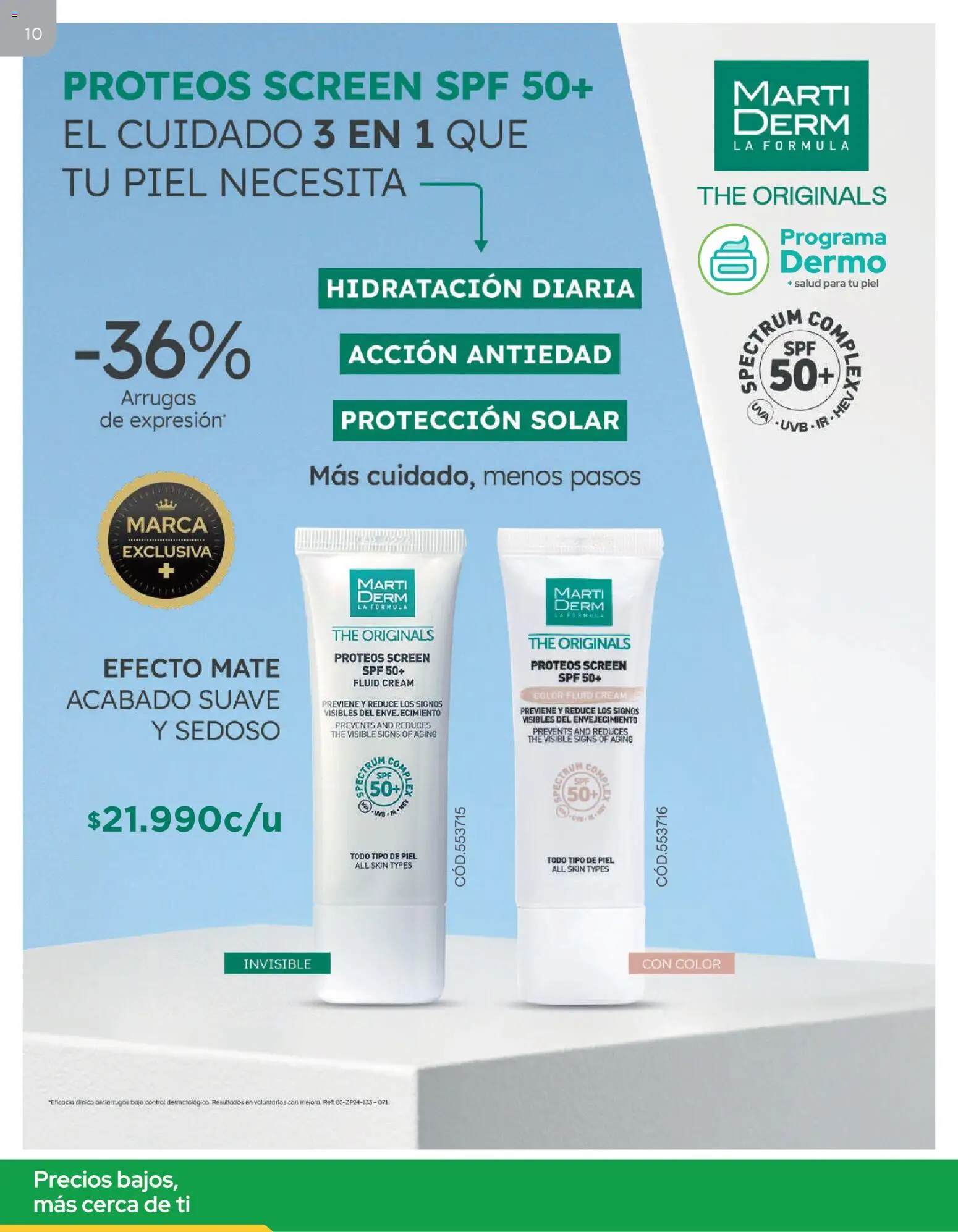 Cruz Verde - Dermocosmética │ válido desde el 31.08.2026 | Página: 10 | Productos: Mate, Bajo