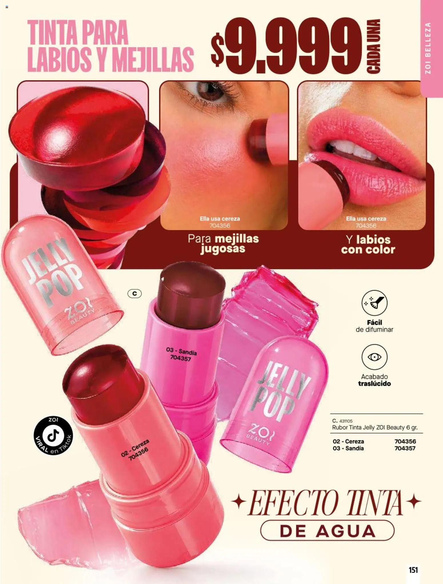 Carmel revista - valida desde el 11/08/2026 | Página: 151 | Productos: Agua, Sandía, Rubor