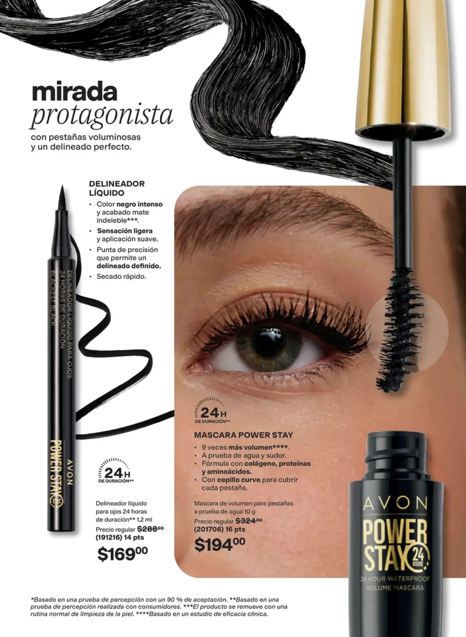 Nuevas ofertas de AVON válidas en toda la República Mexicana desde el 02/10/2026. ¡Encuentra las mejores ofertas en AVON campaña 15 2026! | Página: 21 | Productos: Cepillo, Máscara, Agua, Delineador