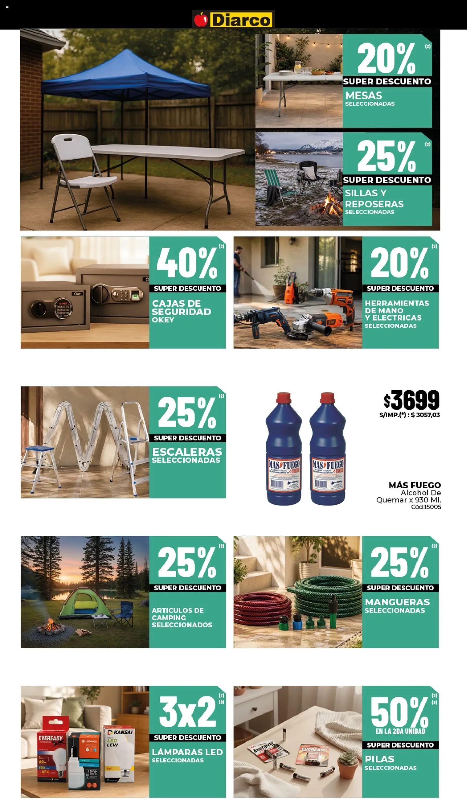 Diarco ofertas │ válido desde el 20/07/2026 | Página: 20 | Productos: Pilas