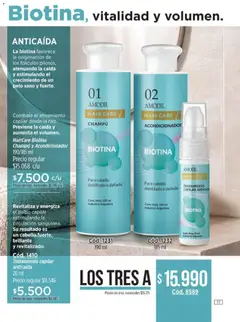 Vista previa Catálogo Amodil Campaña 9 válido desde el 05.05.2026 | Página: 77 | Productos: Champú, Acondicionador