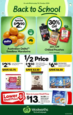 Preview of Woolworths catalogue - valid from 07/10/2026