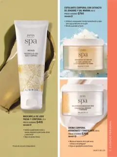 Vista previa de EXFOLIANTE CORPORAL CON EXTRACTO DE JENGIBRE Y SAL MARINA 300 G, EXFOLIANTE CORPORAL CON EXTRACTO DE JENGIBRE Y SAL MARINA, nuevo folleto de la tienda, válido en México a partir del 01/07/2026 | Página: 55 | Productos: Crema, Exfoliante corporal, Body, Crema corporal