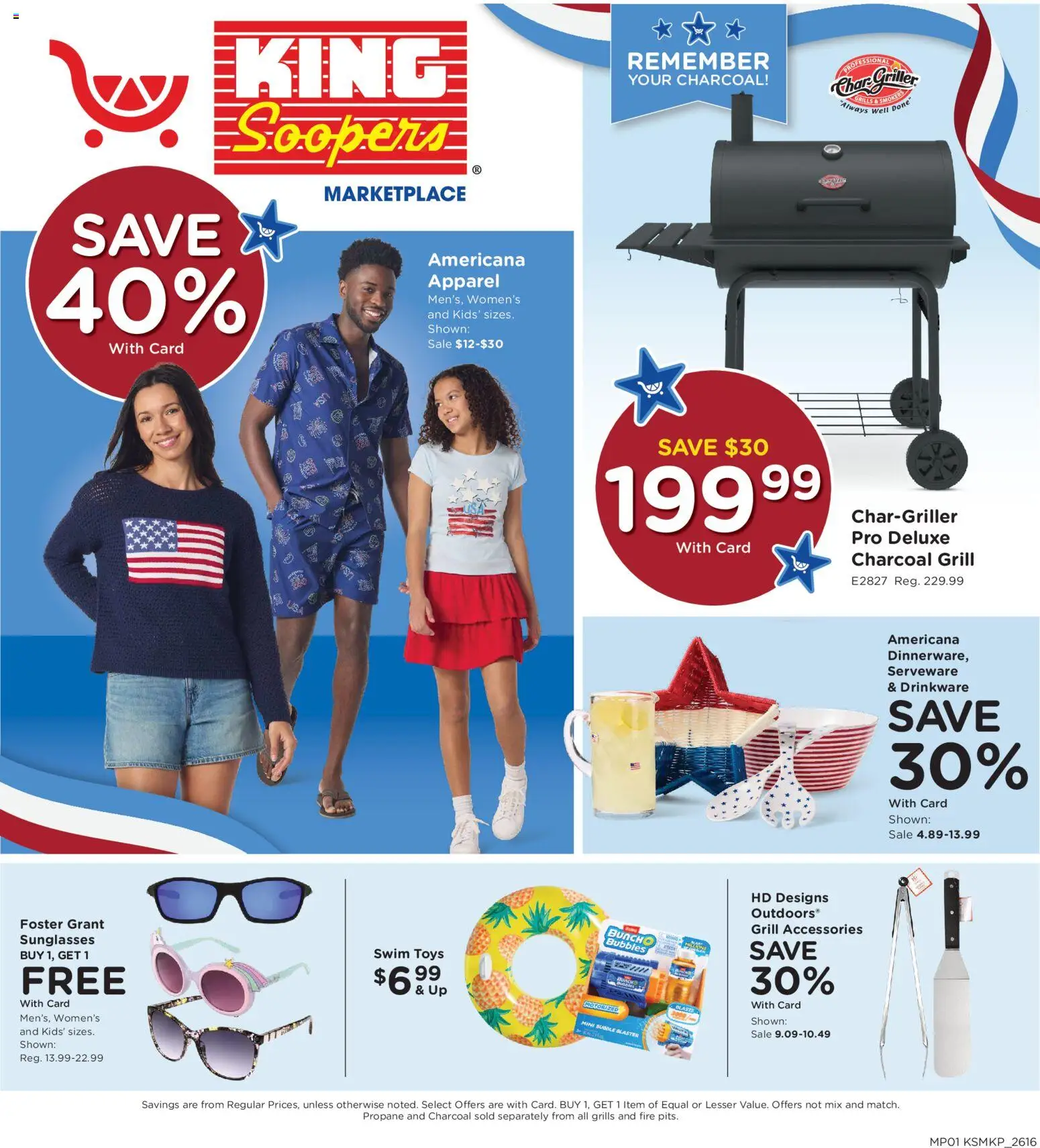 King Soopers Home & Apparel - valid from 20.05.2026 | Page: 1 | Products: Grill