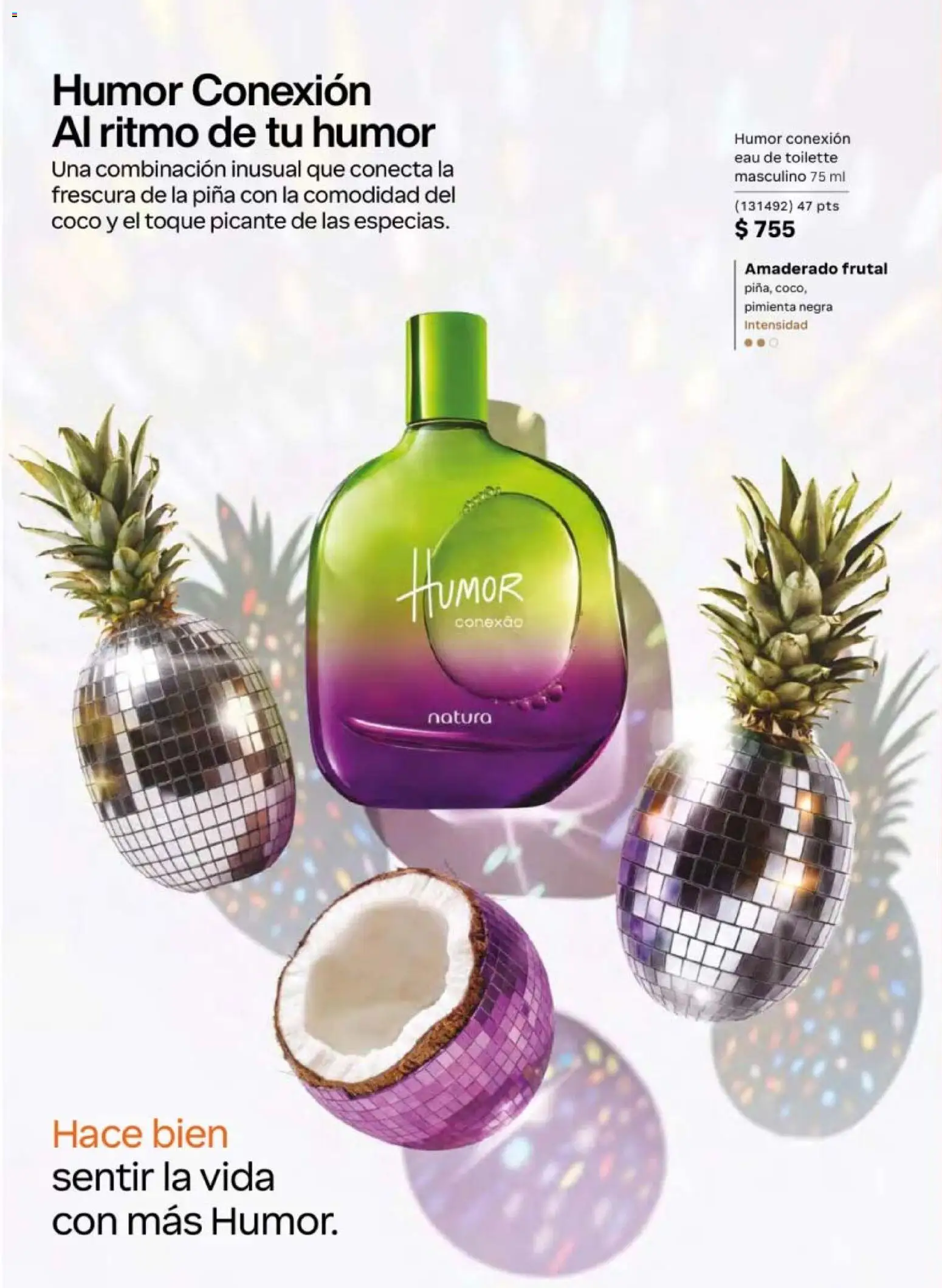 Nuevas ofertas de Natura válidas en toda la República Mexicana desde el 10/07/2026. ¡Encuentra las mejores ofertas en Natura campaña 11 2026! | Página: 22 | Productos: Coco, Pimienta, Piña, Eau de toilette