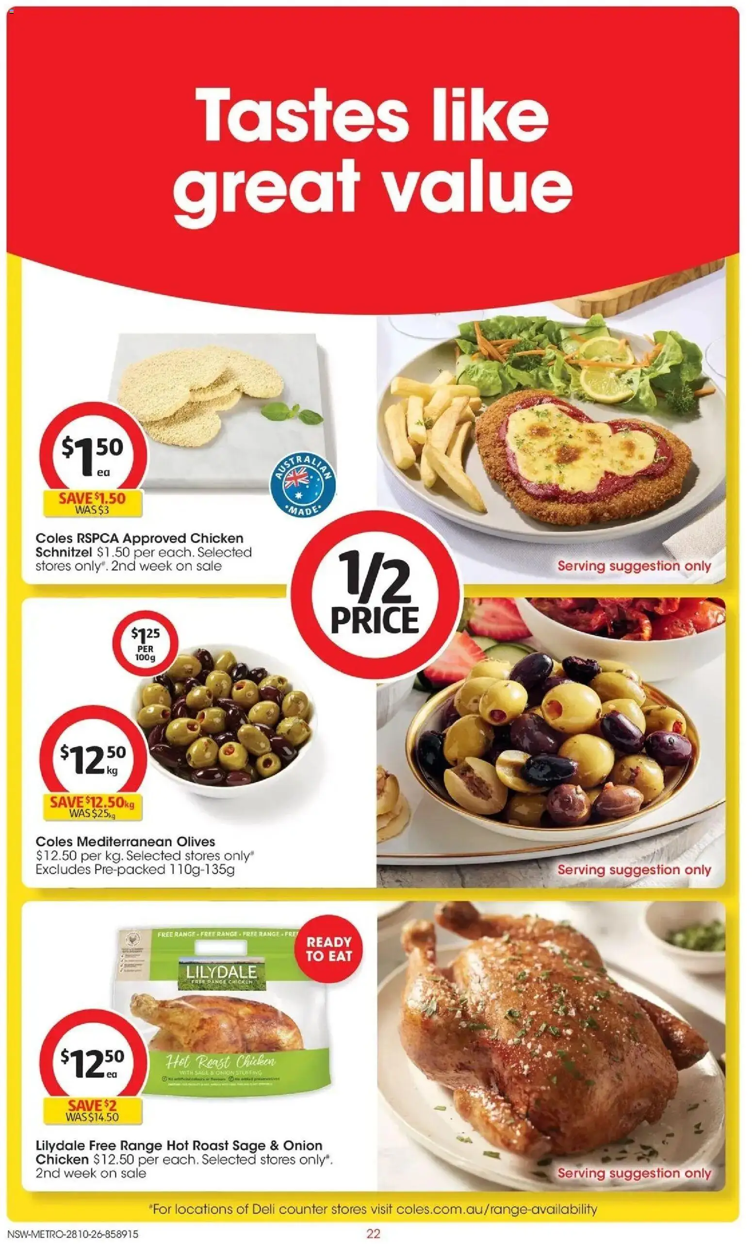 Coles catalogue - valid from 28/10/2026 | Page: 22