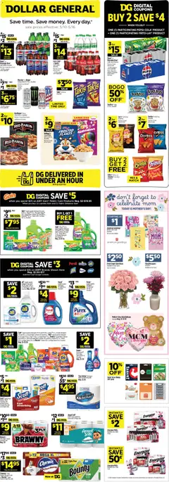 Preview of Dollar General weekly ads valid from 10.05.2026