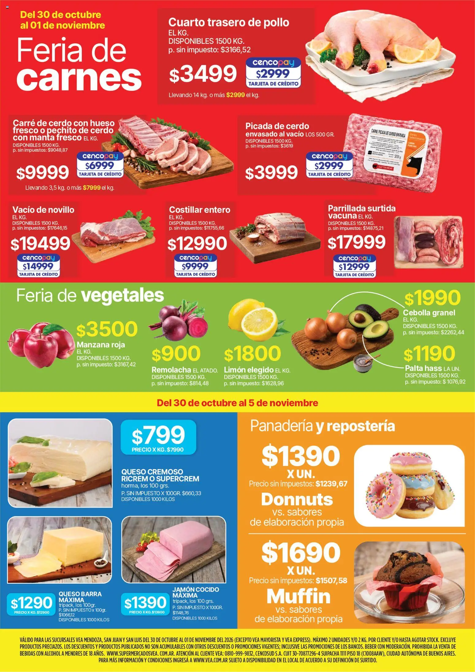 Vea - Fin de semana de Ahorro │ válido desde el 30/10/2026 | Página: 3