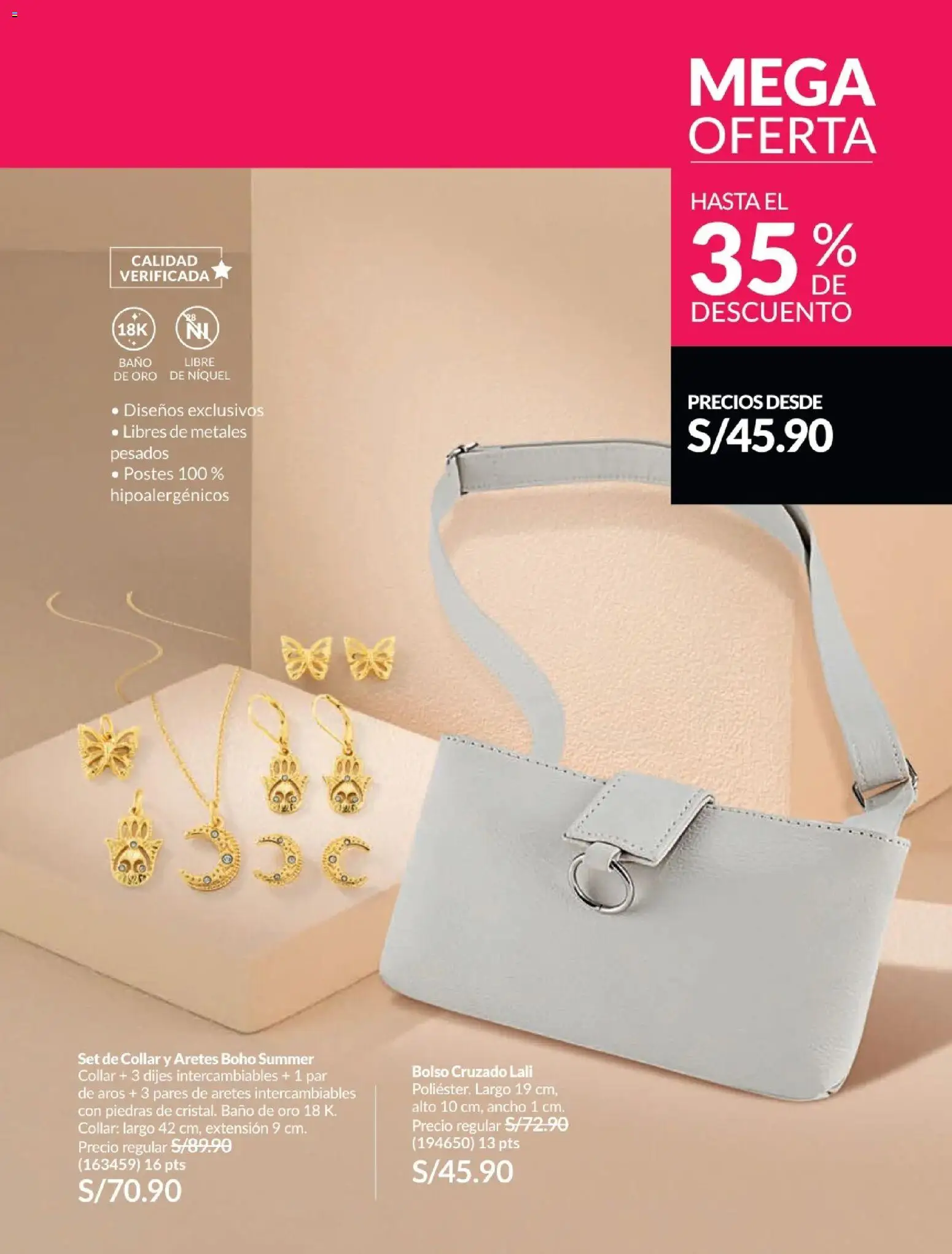 Catálogo Avon válido desde 24.05.2026 | Página: 247 | Productos: Baño, Bolso