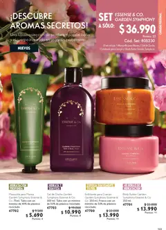 Oriflame Catálogo válido desde el 09.05.2026 | Página: 105 | Productos: Baño, Ducha, Body, Mascarilla