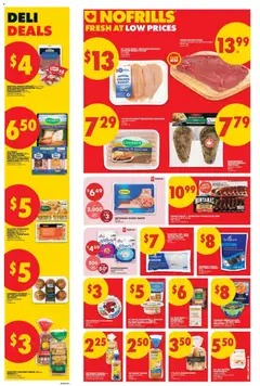 Preview of No Frills weekly flyer - AB from shop No Frills valid from Sep 10, 2026 | Page: 4 | Products: Crisps, Snacks, Cheese, Salami