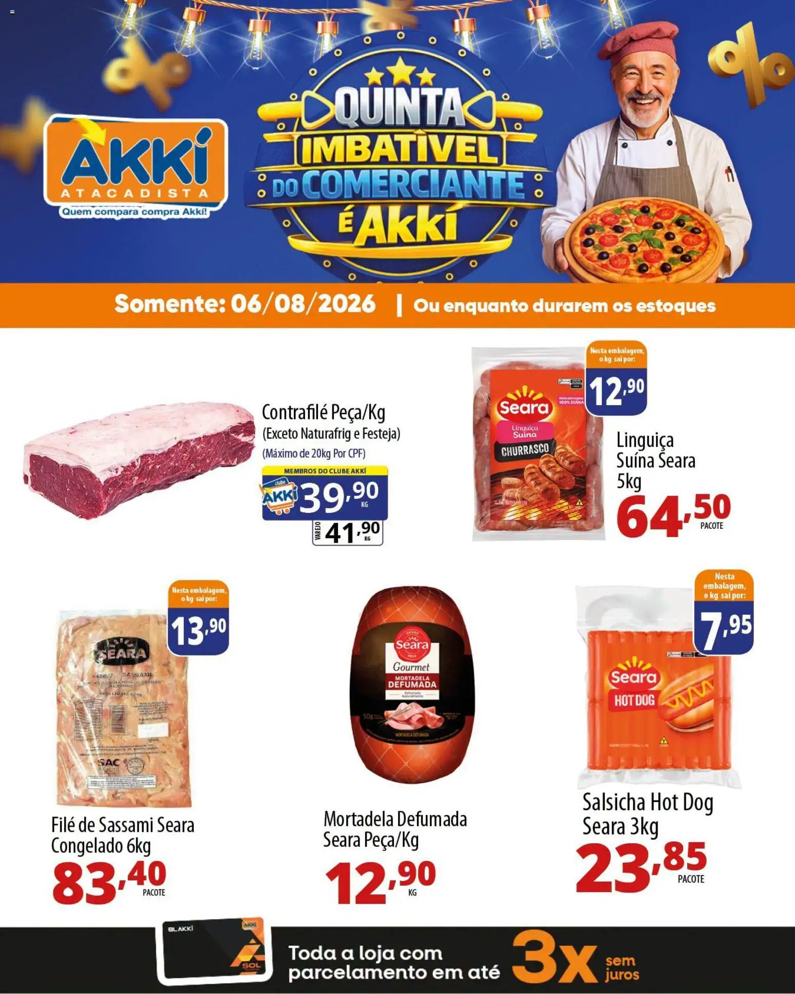 Akki Atacadista Folheto - válido de 06/08/2026 | Página: 1