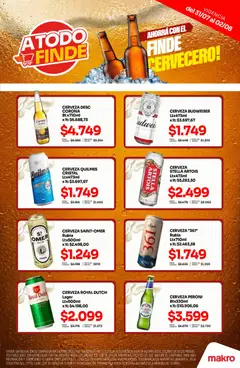 Vista previa Makro Ofertas atodo finde válido desde el 31/07/2026