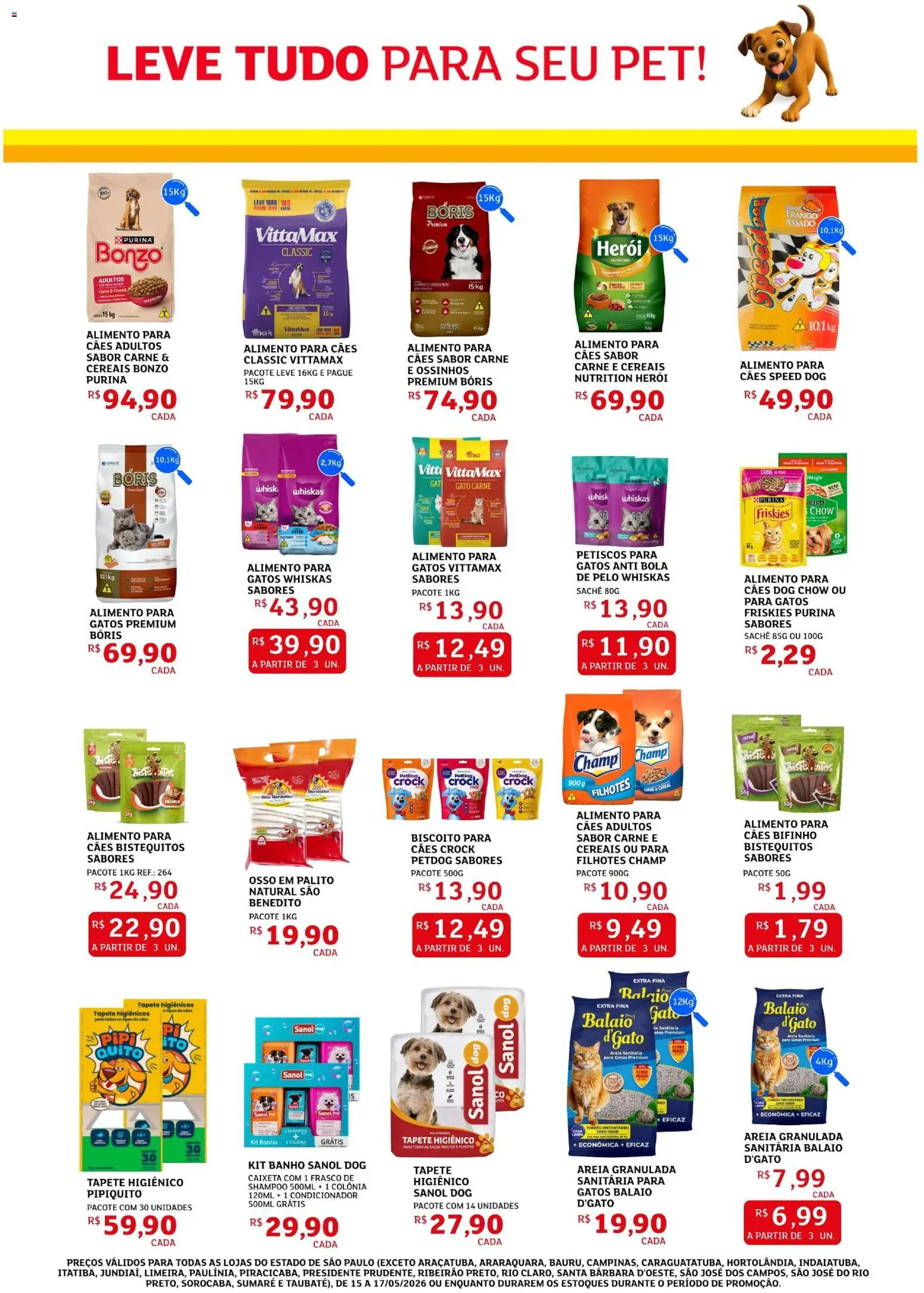 Assaí Atacadista Folheto - válido de 15.05.2026 | Página: 3 | Produtos: Areia, Condicionador, Carne, Frango