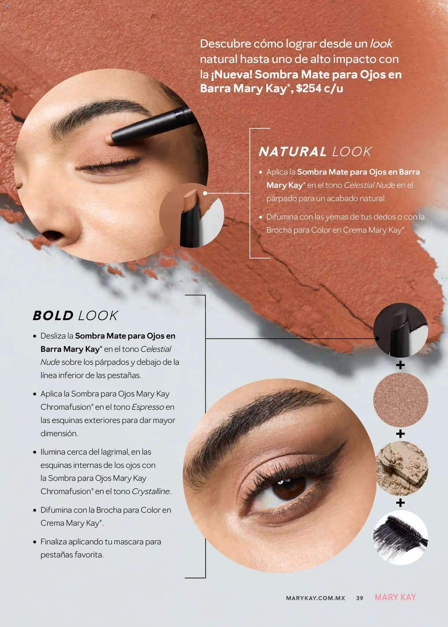 Nuevas ofertas de Mary Kay válidas en toda la República Mexicana desde el 01/09/2026. ¡Encuentra las mejores ofertas en Mary Kay catálogo! | Página: 39 | Productos: Crema, Sombra, Barra, Sobre