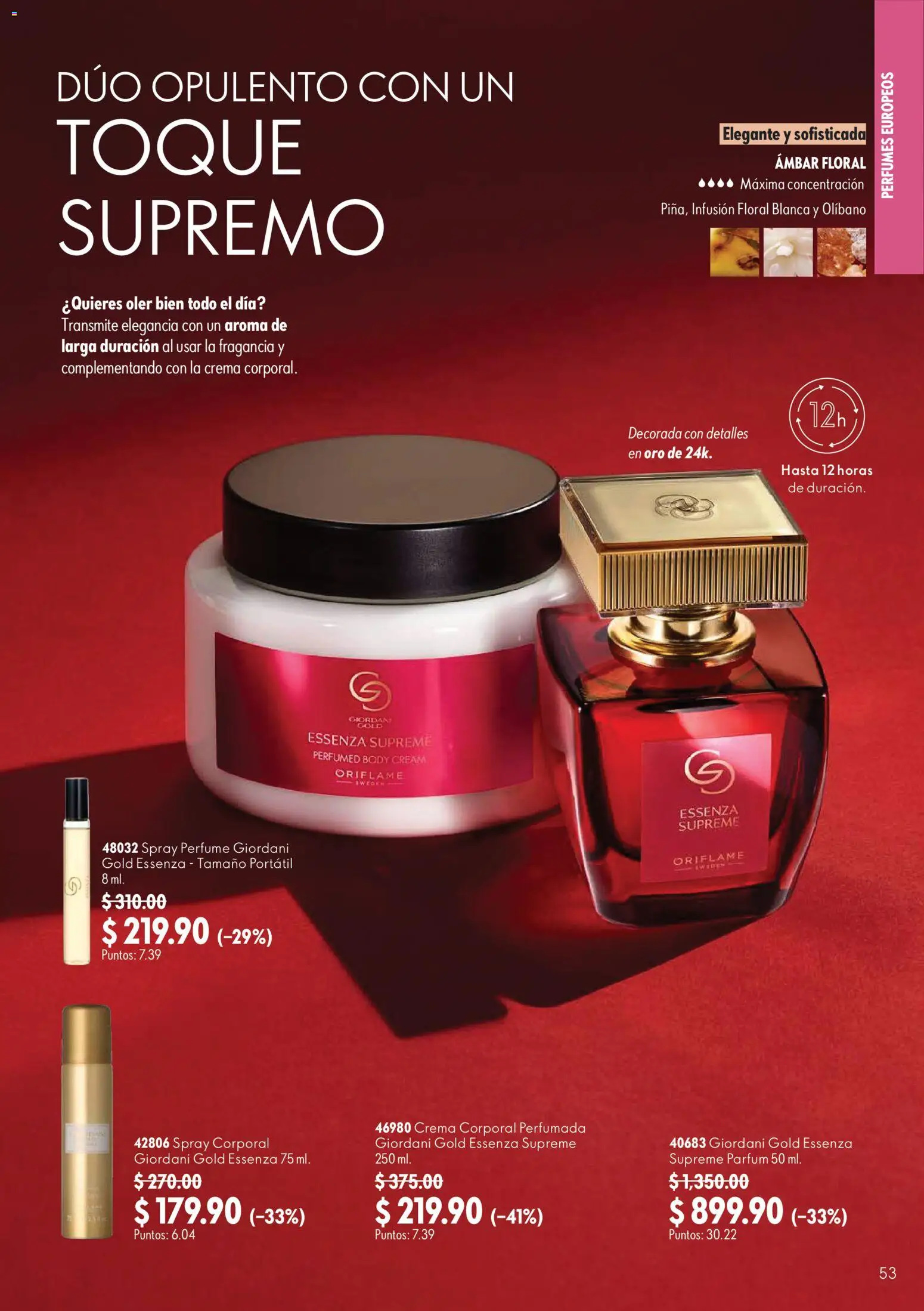 Nuevas ofertas de Oriflame válidas en toda la República Mexicana desde el 24/10/2026. ¡Encuentra las mejores ofertas en Oriflame Buen Mes! | Página: 53