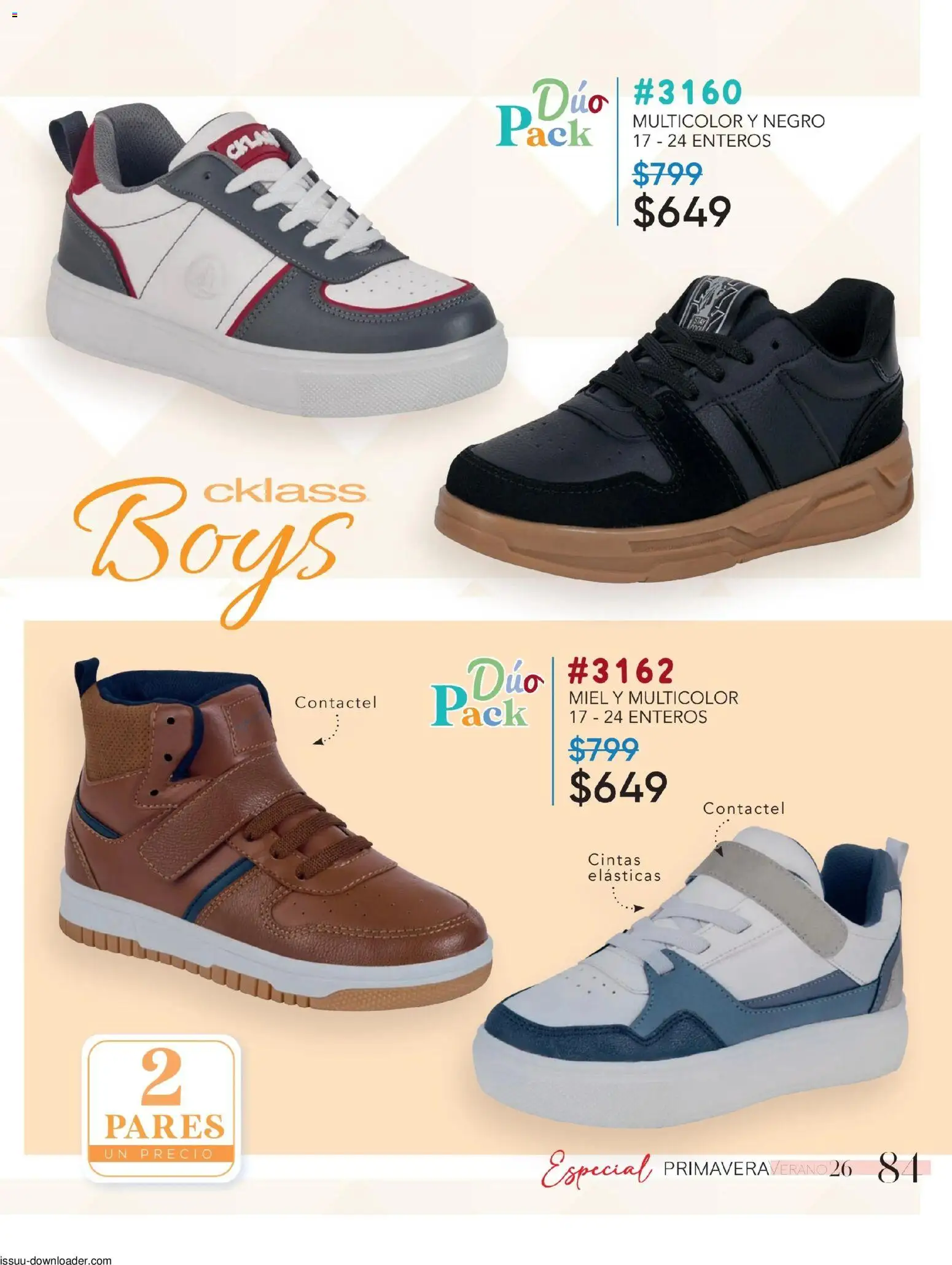 Nuevas ofertas de Cklass válidas en toda la República Mexicana desde el 26/01/2026. ¡Encuentra las mejores ofertas en Cklass catálogo Especial Calzado! | Página: 85