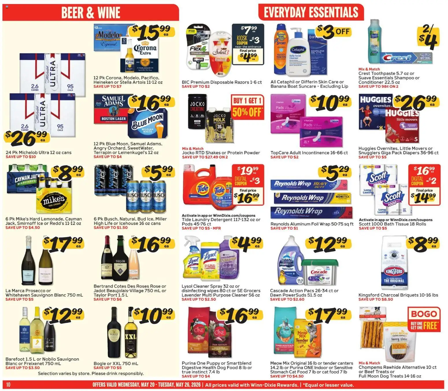 Winn Dixie Weekly Circular - GA - valid from 20.05.2026 | Page: 10