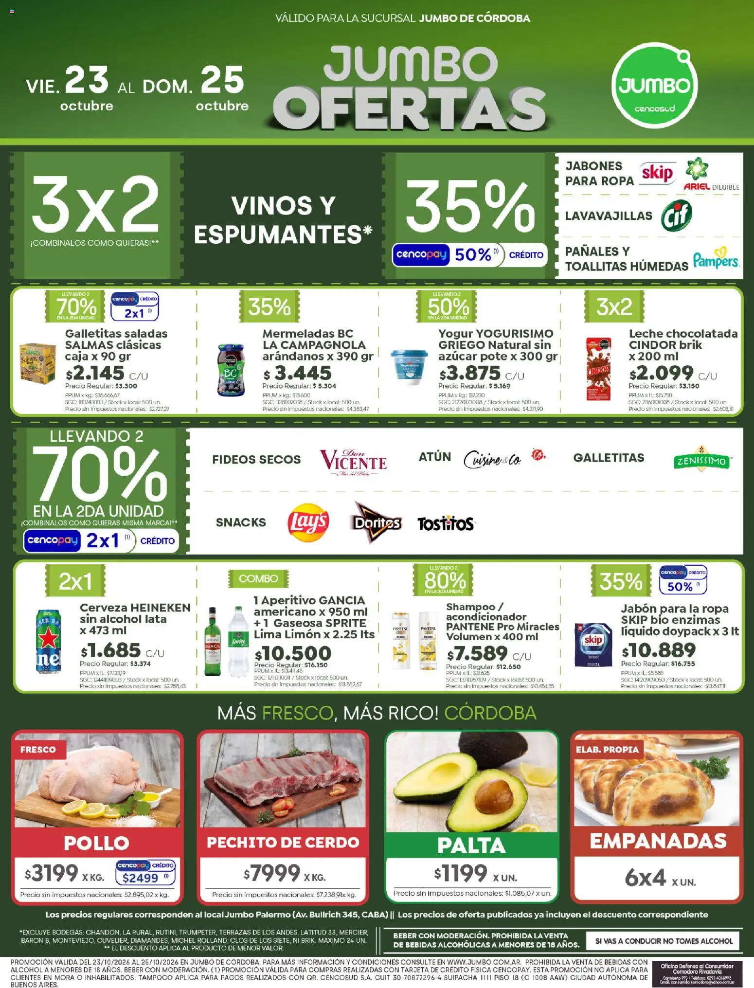 Jumbo - Ofertas | Córdoba │ válido desde el 23/10/2026 | Página: 1