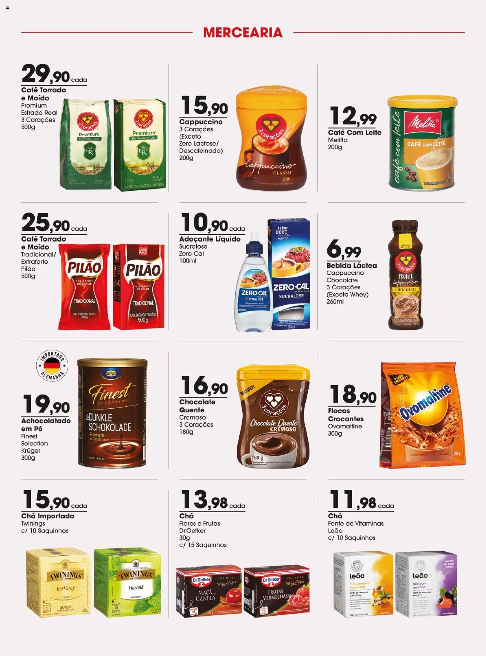 Zaffari Folheto - válido de 14/07/2026 | Página: 6 | Produtos: Gengibre, Flores, Café, Canela