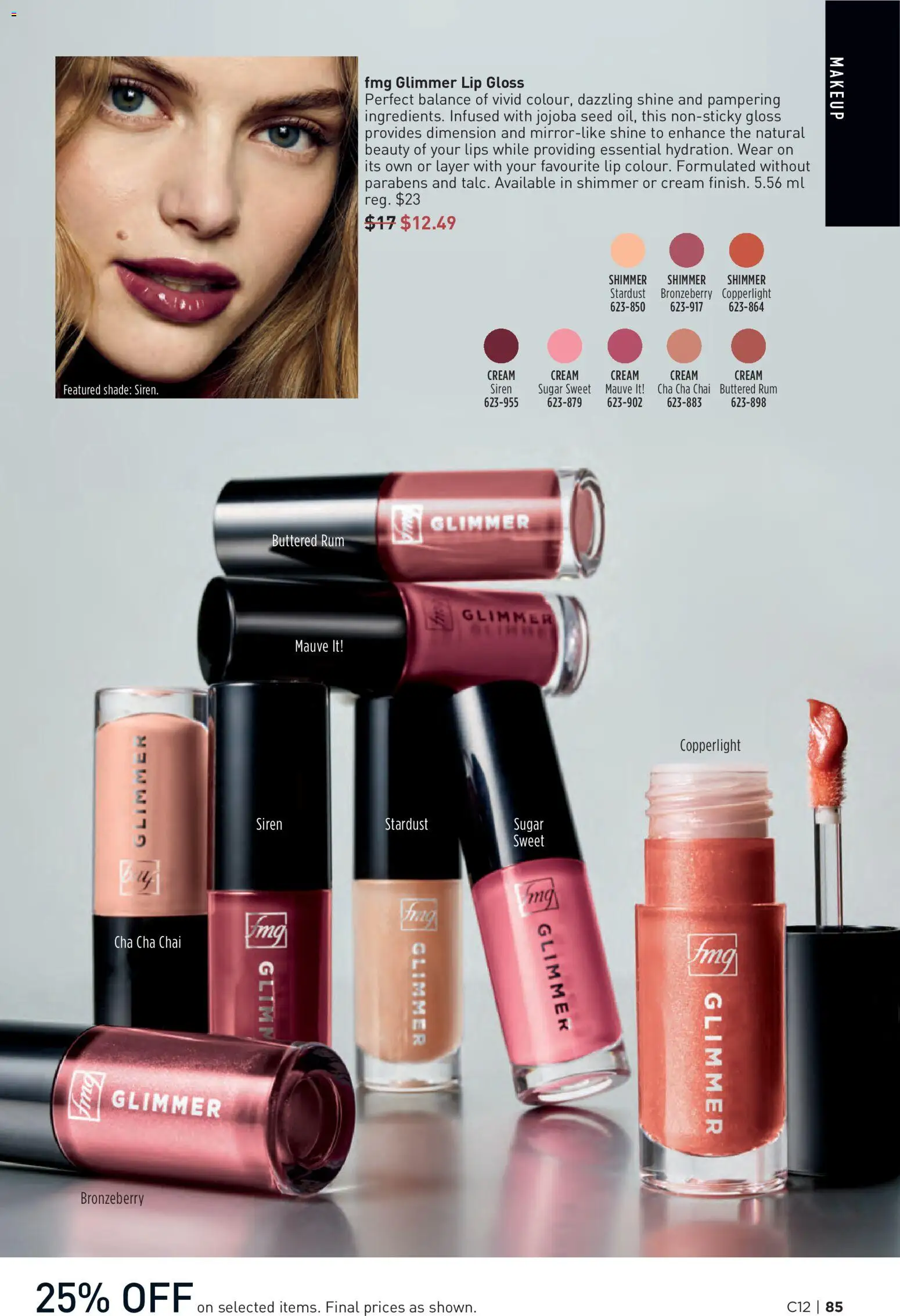 Avon flyer valid from 04.06.2026 | Page: 85 | Products: Cream, Lip gloss
