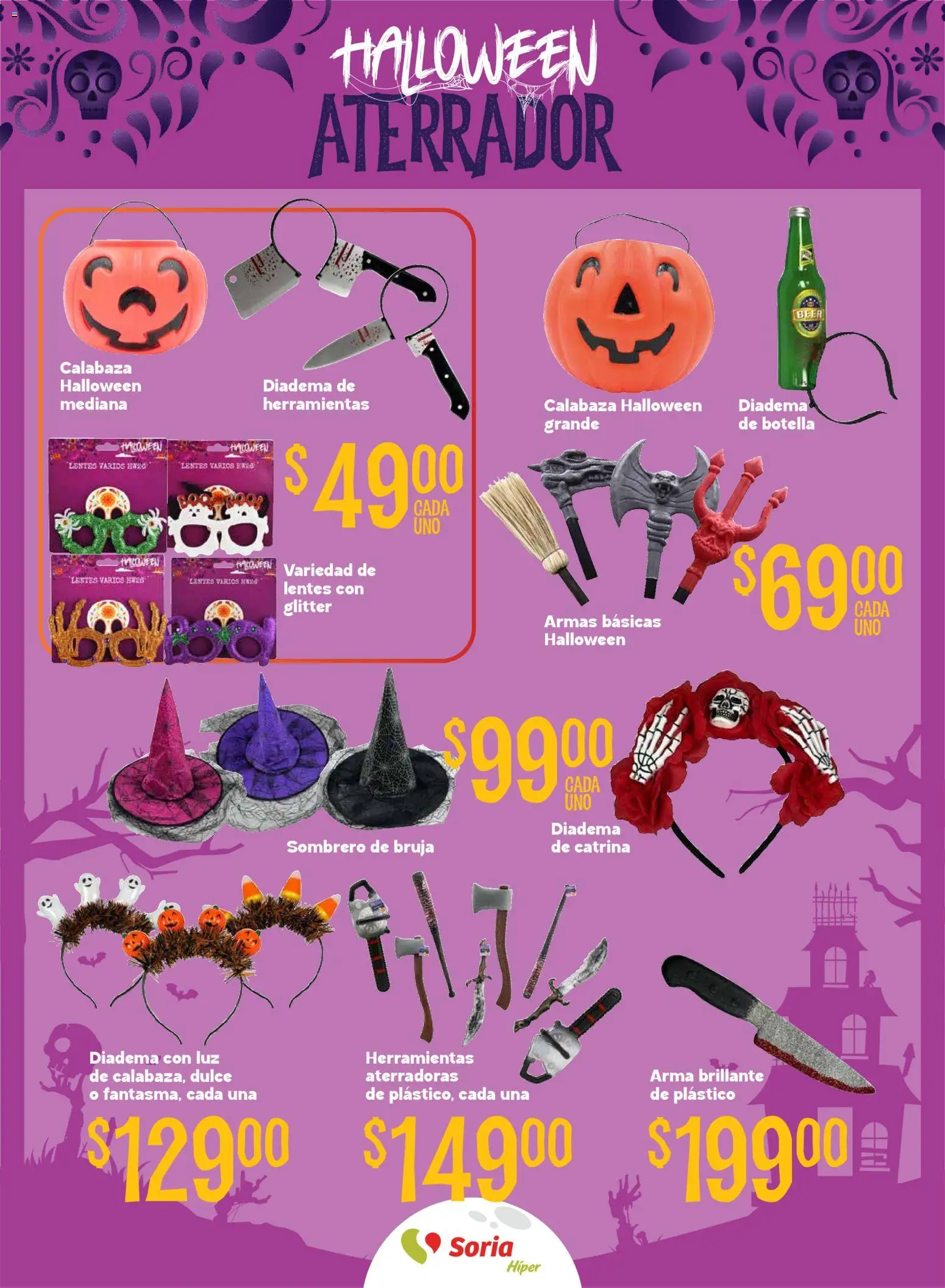 Nuevas ofertas de Soriana válidas en toda la República Mexicana desde el 01/10/2026. ¡Encuentra las mejores ofertas en Soriana Híper - Halloween y Día de muertos! | Página: 5