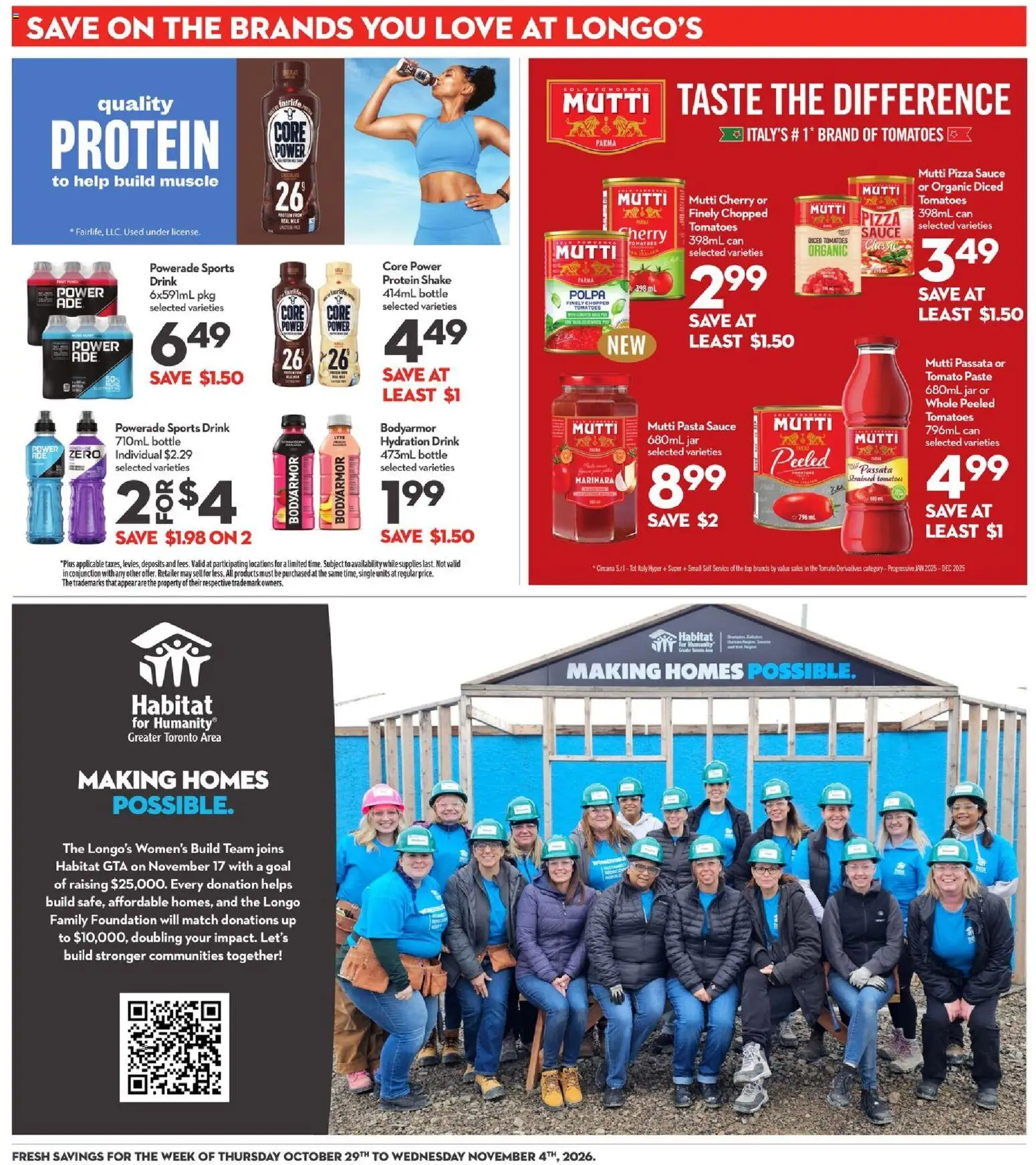 Longo's flyer valid from Oct 29, 2026 | Page: 20