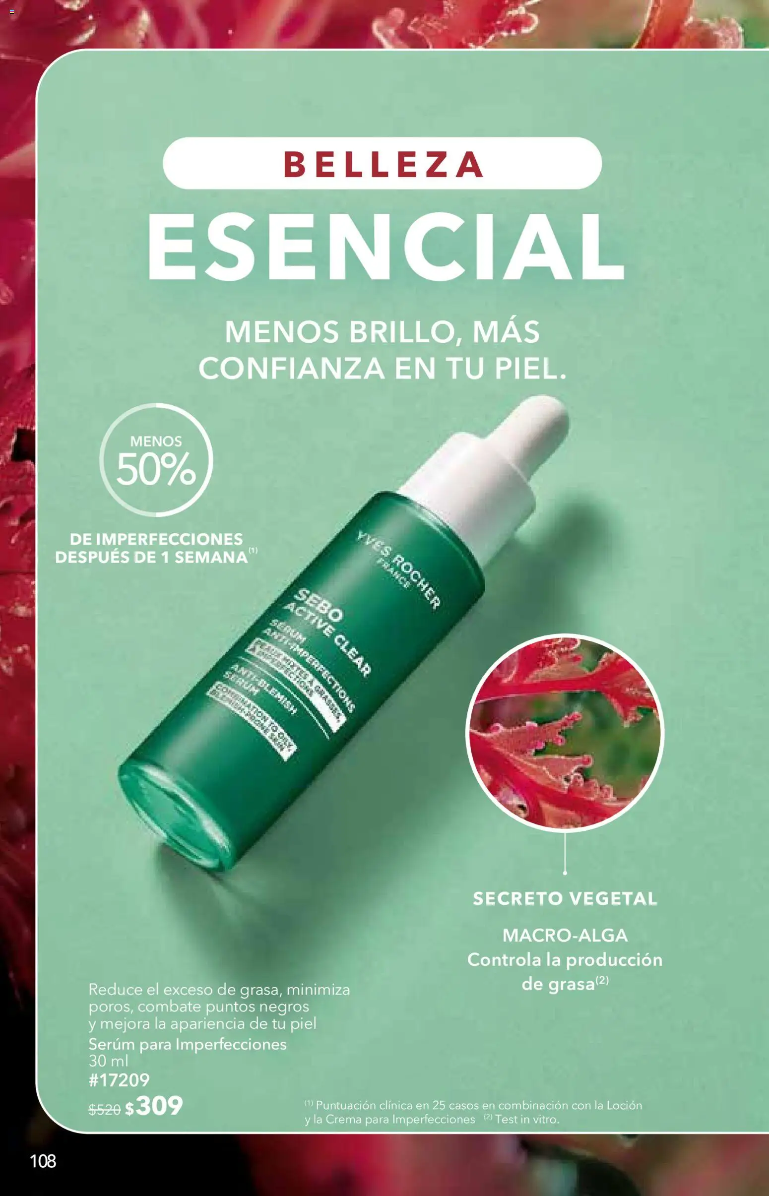 Nuevas ofertas de Yves Rocher válidas en toda la República Mexicana desde el 06/10/2026. ¡Encuentra las mejores ofertas en Yves Rocher campaña 14 2026! | Página: 110 | Productos: Serum, Crema, Loción