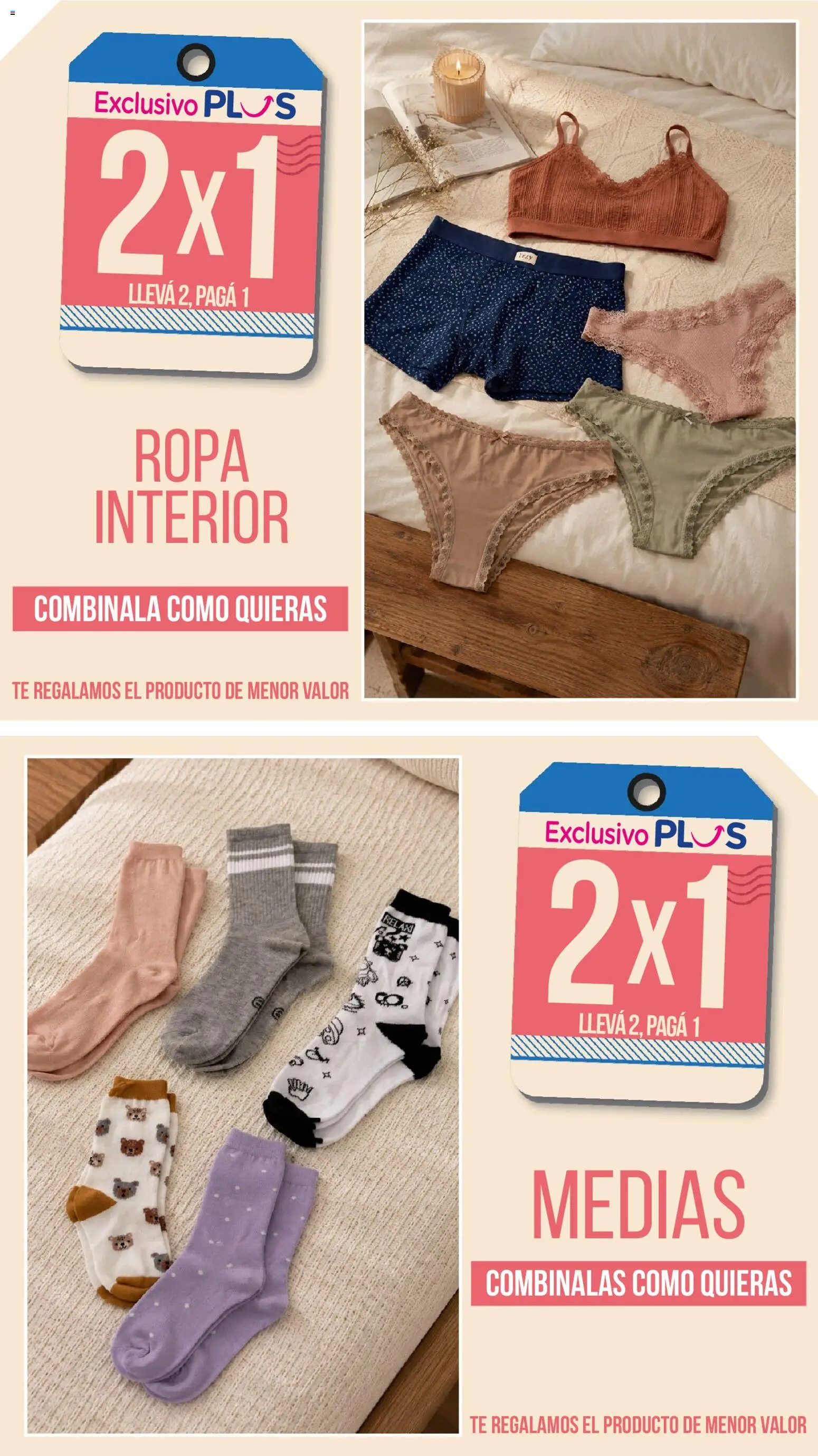La Anonima - Catálogo especiales - vacaciones invierno │ válido desde el 09/07/2026 | Página: 9 | Productos: Ropa, Ropa interior, Medias, Té