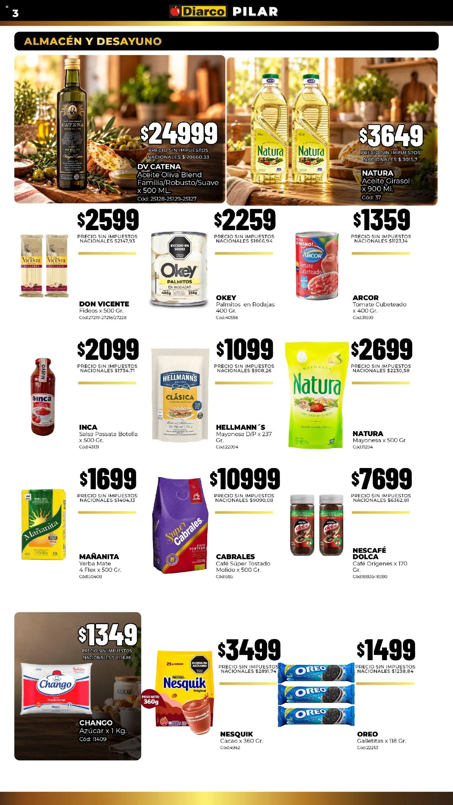 Diarco - Ofertas en Pilar │ válido desde el 26/10/2026 | Página: 3