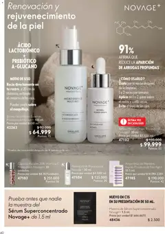 Oriflame catálogo -  Vista previa de la revista de la tienda Oriflame valido desde el 12/09/2026 | Página: 40