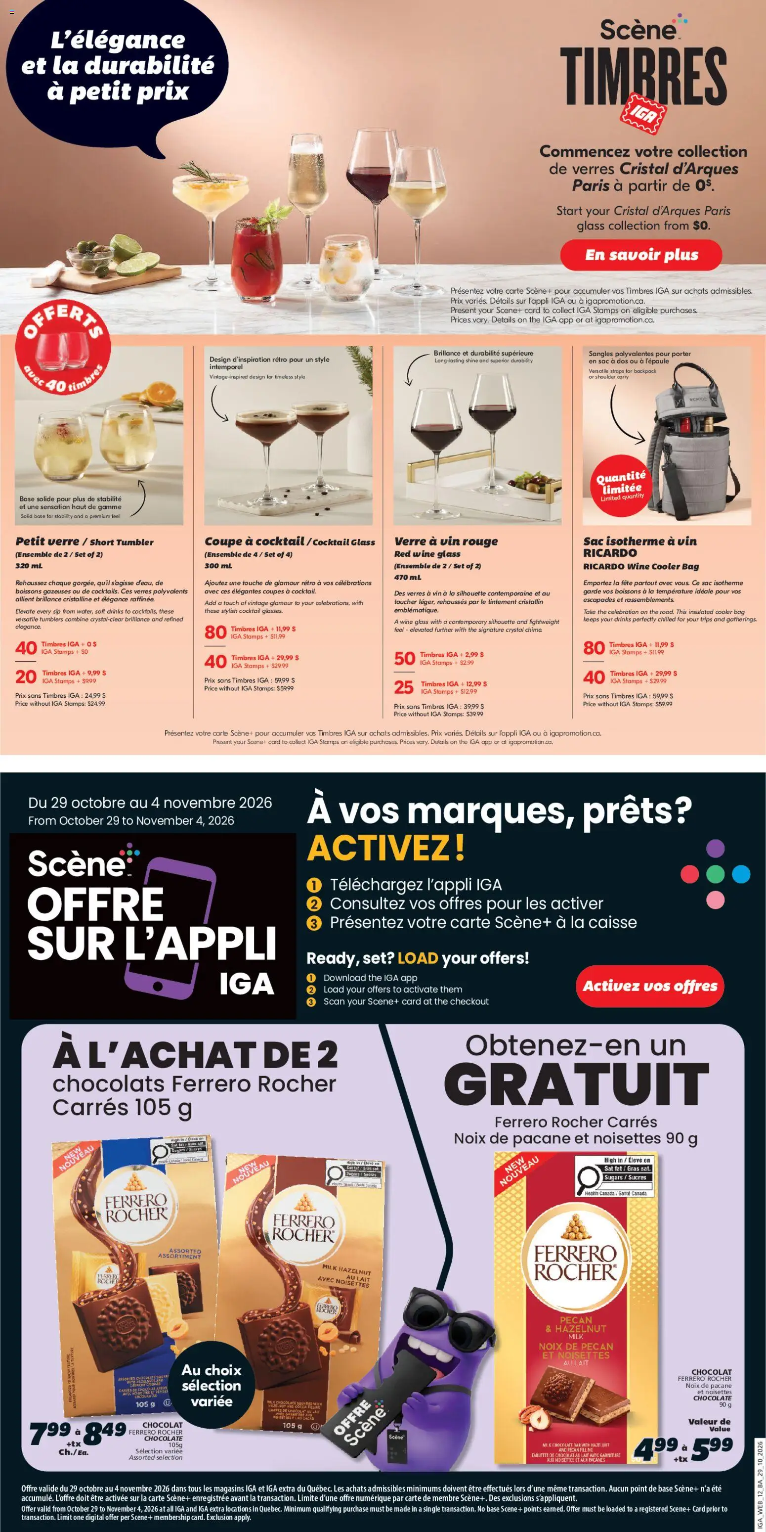 IGA flyer valid from Oct 29, 2026 | Page: 15