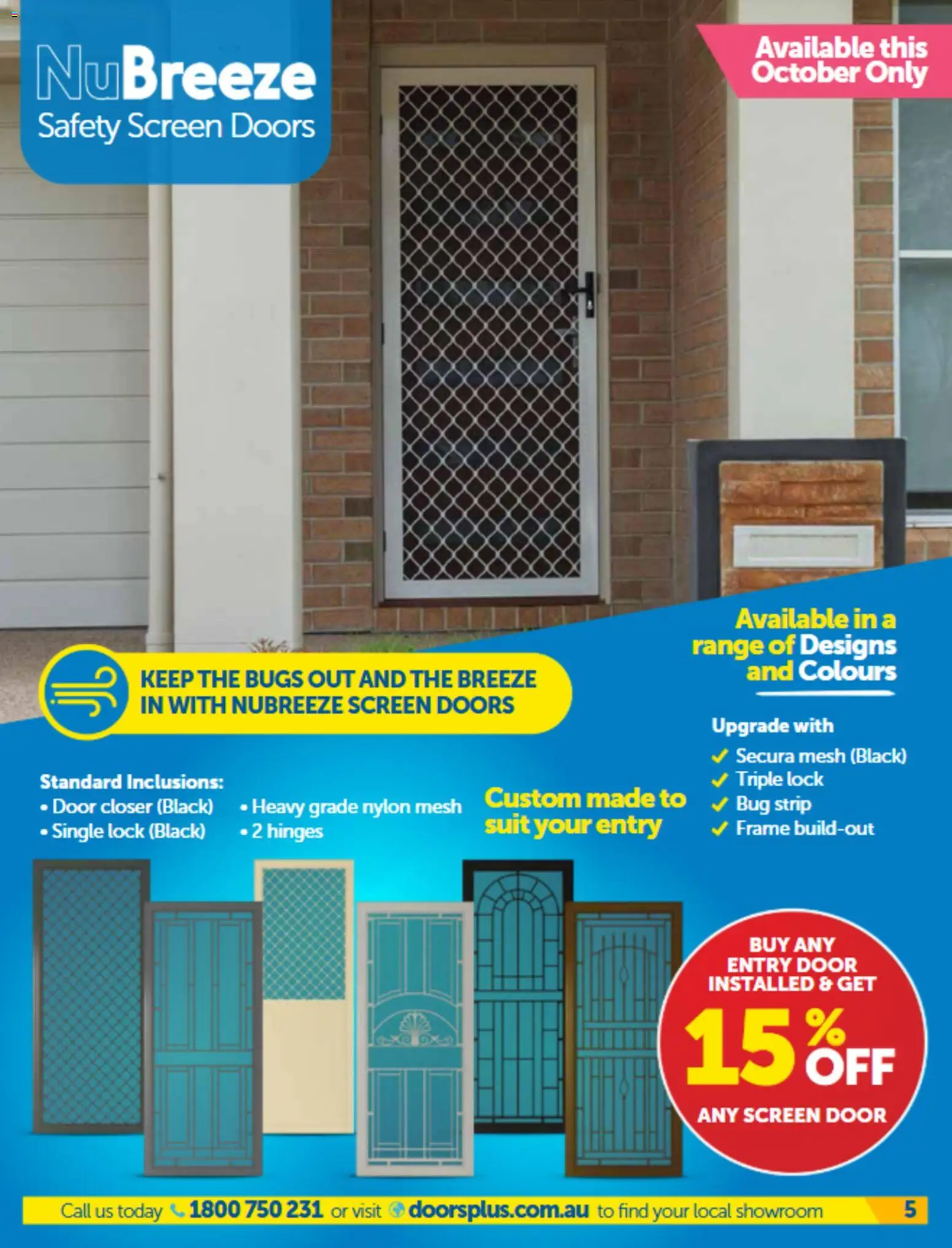 Doors Plus catalogue - valid from 01/10/2026 | Page: 5 | Products: Door, Suit, Strip, Screen