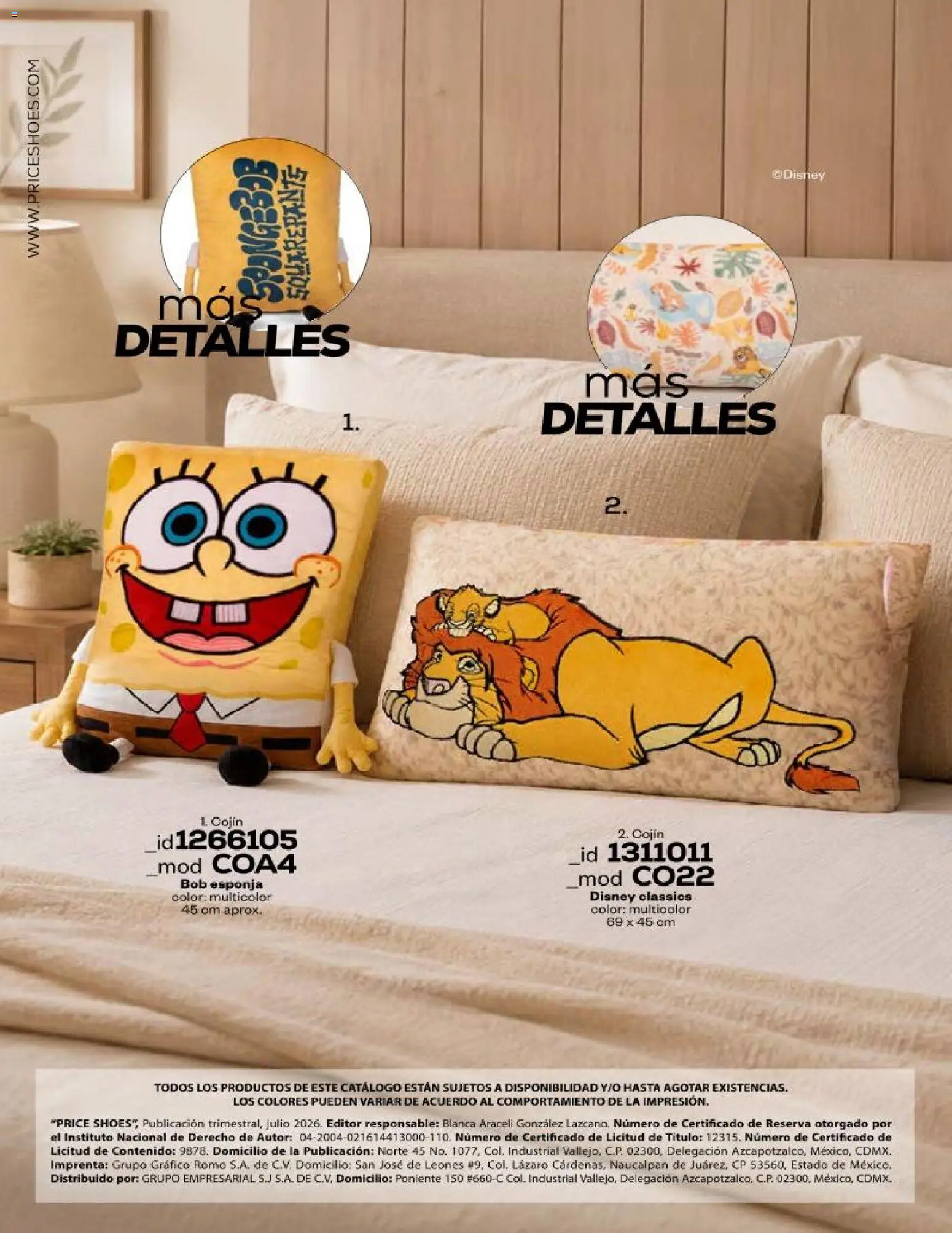 Nuevas ofertas de Price Shoes válidas en toda la República Mexicana desde el 17/08/2026. ¡Encuentra las mejores ofertas en Price Shoes catálogo Esenciales Home! | Página: 110 | Productos: Esponja