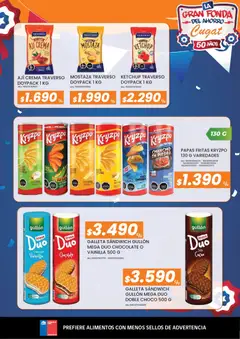 Cugat Ofertas válido desde el 07.09.2026 | Página: 7 | Productos: Cacao, Aji, Papas fritas, Crema