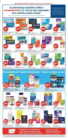 Preview of Pharmaprix weekly flyer / circulaire from shop Pharmaprix valid from Jul 3, 2026 | Page: 3