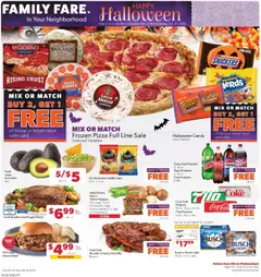 Preview of Family Fare weekly ads valid from 10/25/2026