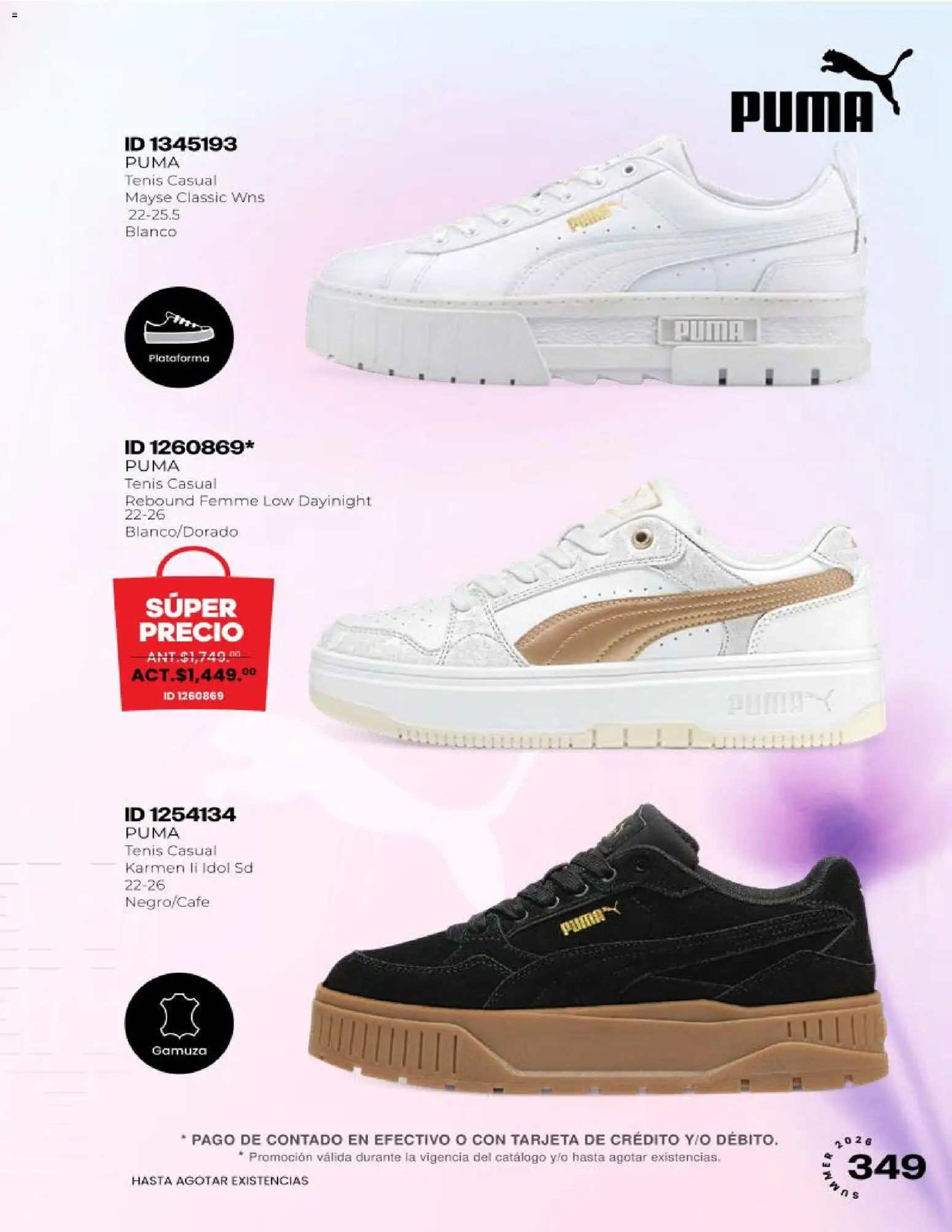 Nuevas ofertas de Price Shoes válidas en toda la República Mexicana desde el 18/07/2026. ¡Encuentra las mejores ofertas en Price Shoes catálogo! | Página: 347