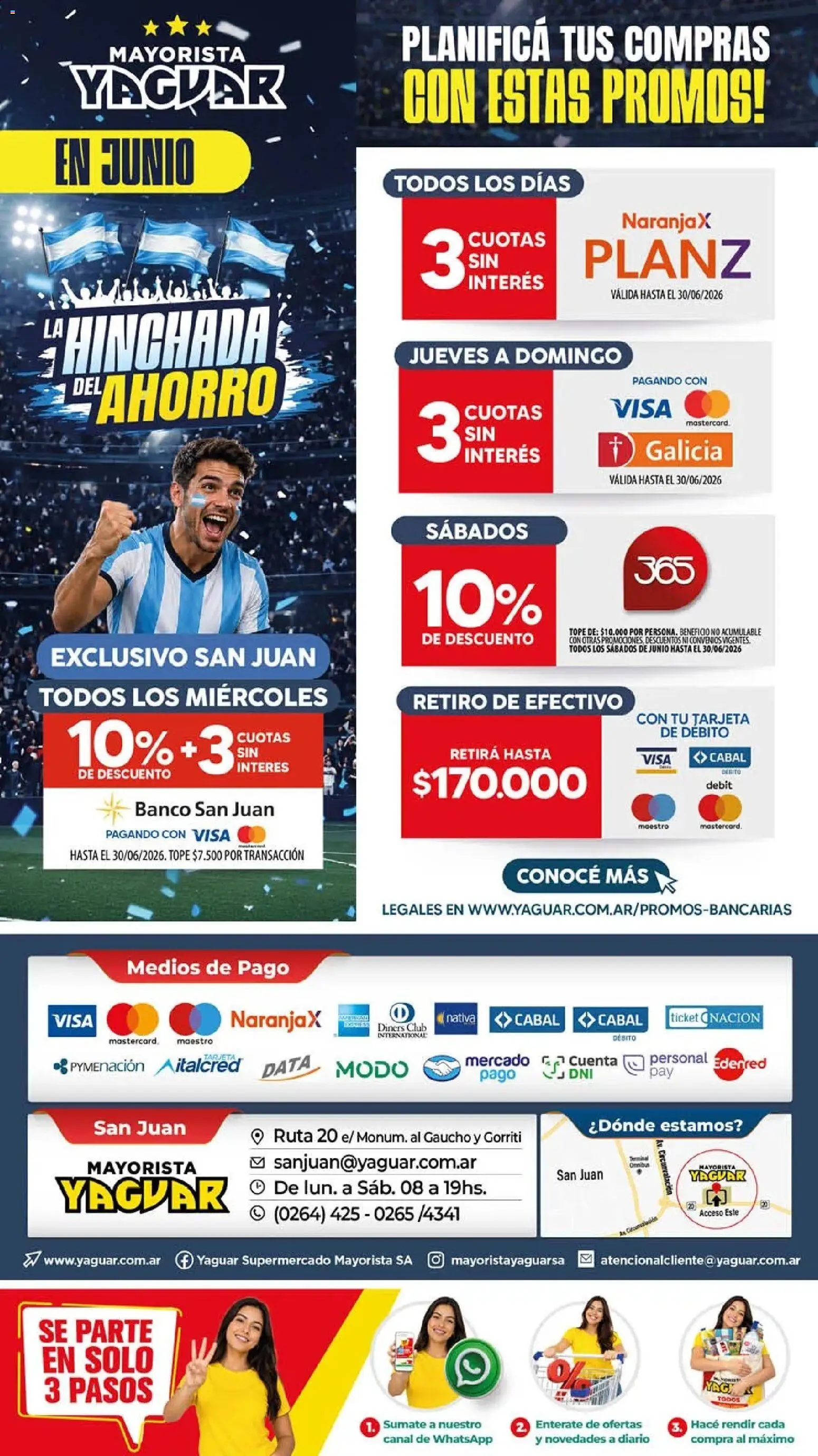 Yaguar - Oferta Semanal San Juan │ válido desde el 22/06/2026 | Página: 19