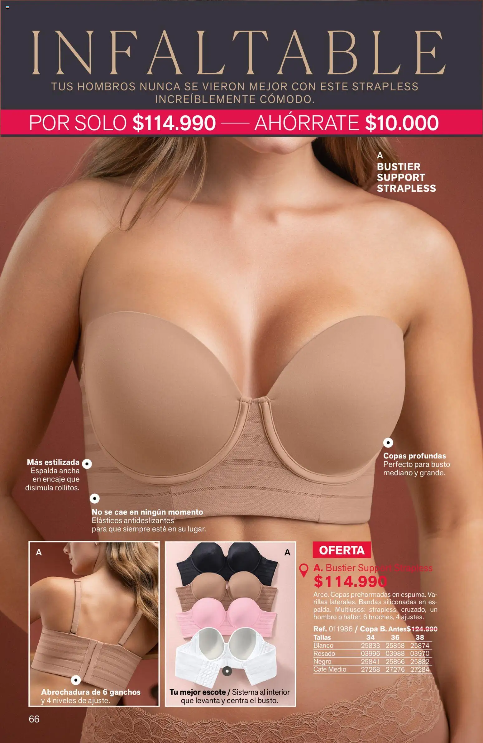 Leonisa revista - valida desde el 24/08/2026 | Página: 66 | Productos: Hombro, Café