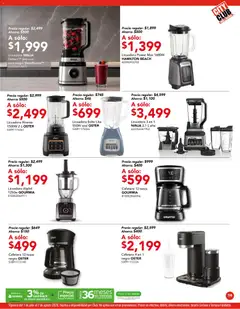 Vista previa de City Club catálogo, nuevo folleto de la tienda, válido en México a partir del 01/07/2026 | Página: 19 | Productos: Licuadora, Cafetera