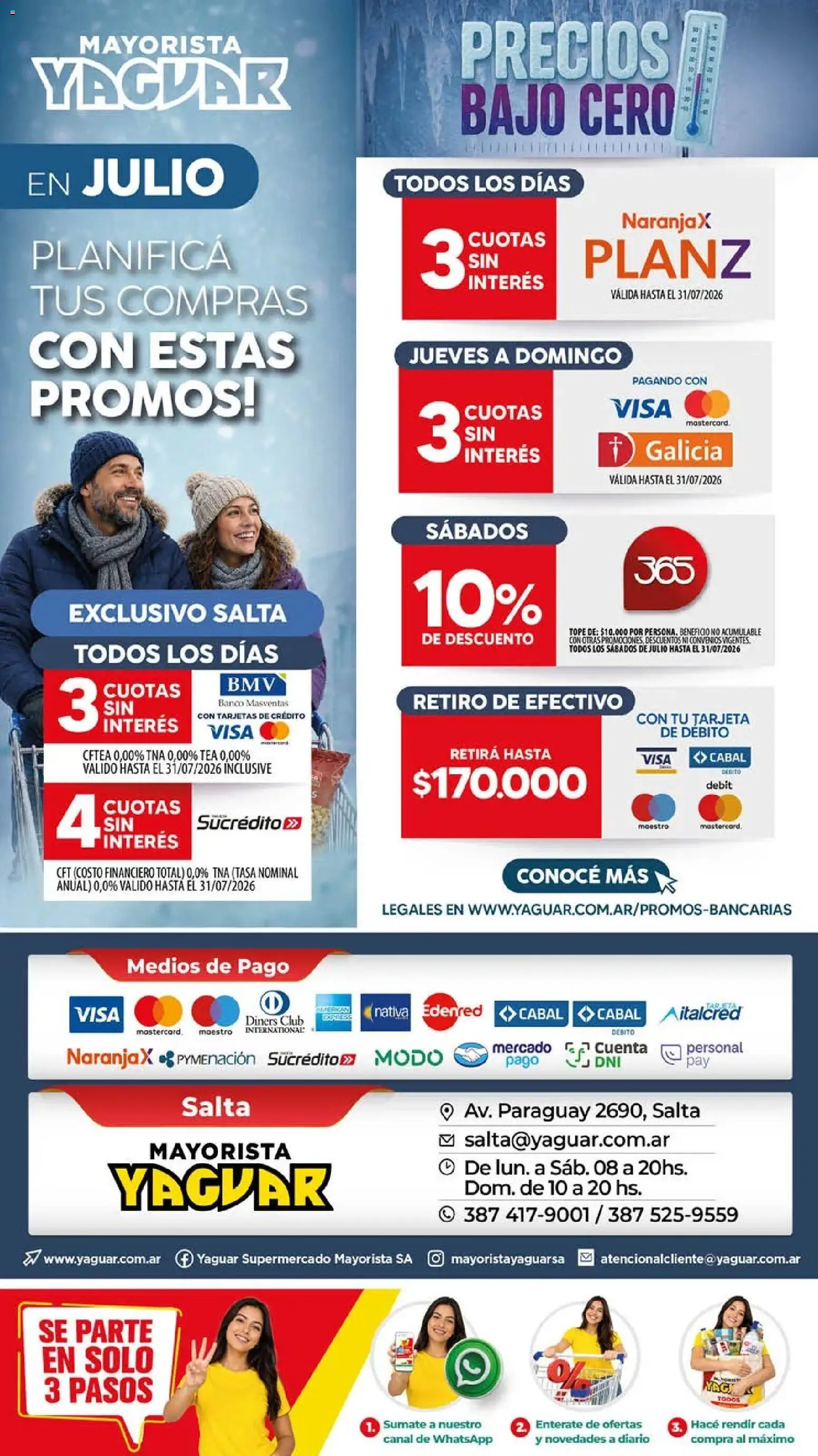 Yaguar - Oferta Semanal Salta │ válido desde el 27/07/2026 | Página: 22
