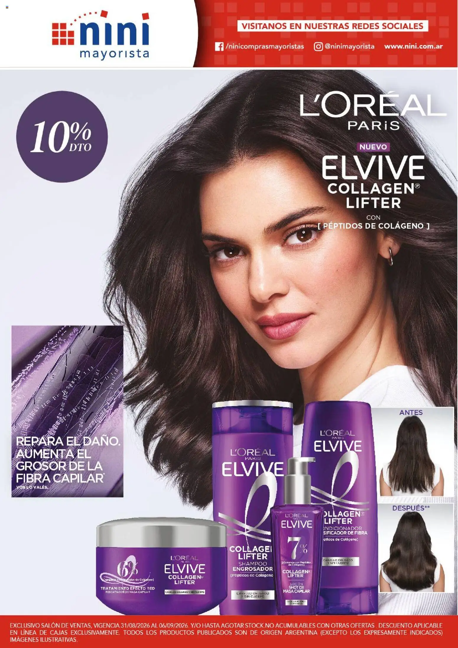 NINI Mayorista catálogo │ válido desde el 31/08/2026 | Página: 4 | Productos: Masa, Shampoo, Loción