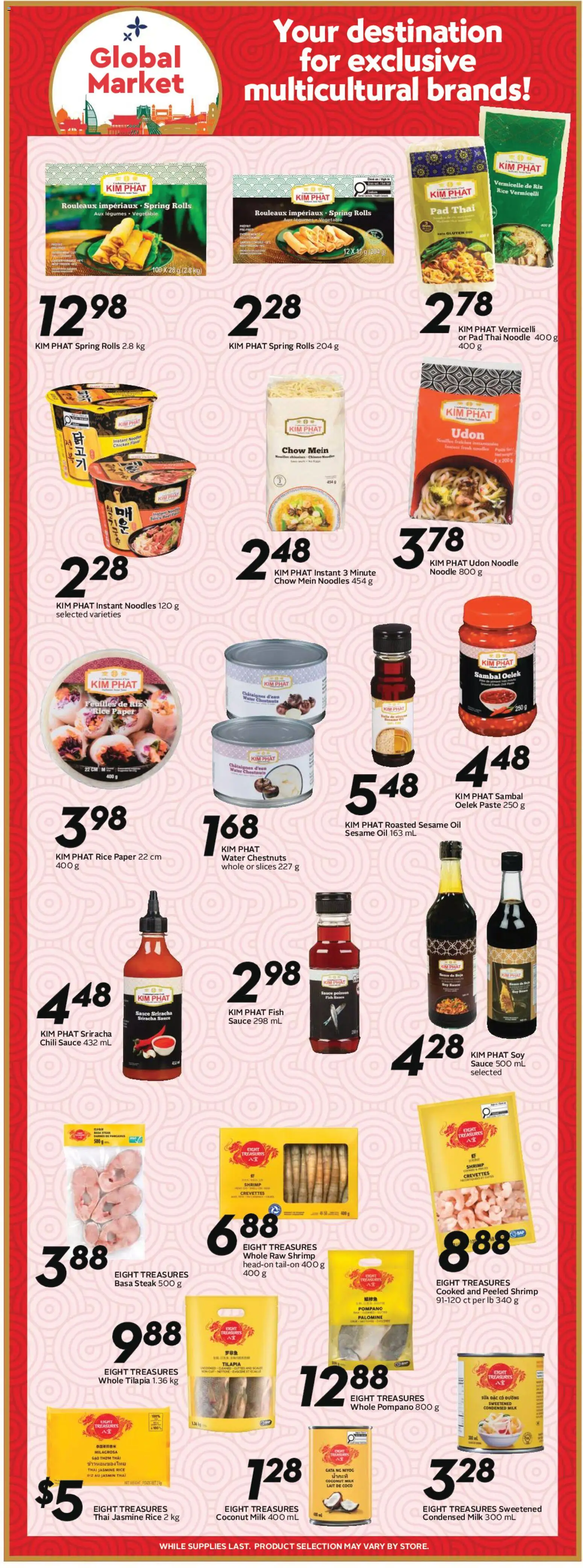 Safeway flyer valid from 21.05.2026 | Page: 16 | Products: Fish, Noodles, Milk, Chicken