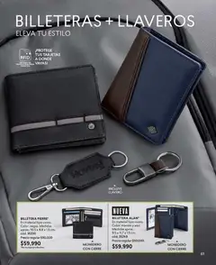 CyZone catálogo C15 -  Vista previa de la revista de la tienda CyZone valido desde el 07/09/2026 | Página: 61 | Productos: Billetera, Llavero, Monedero